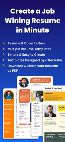 Resume Maker - Cover Letters screenshot