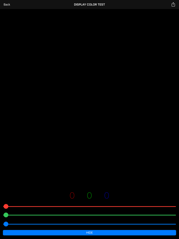 Screenshot #6 pour RGB Test