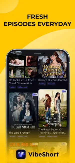 VibeShort: AI Comic Dramas iPhone screenshot 3