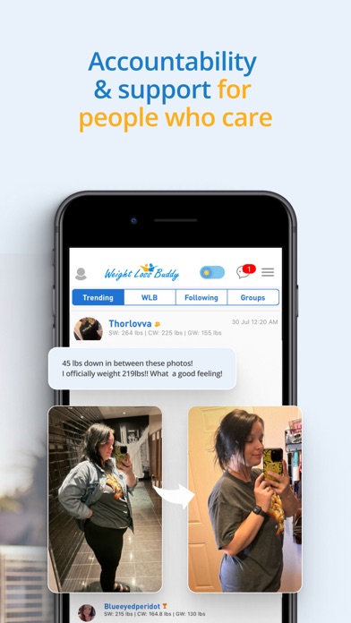 Weightlossbuddy-Be Accountable Screenshot