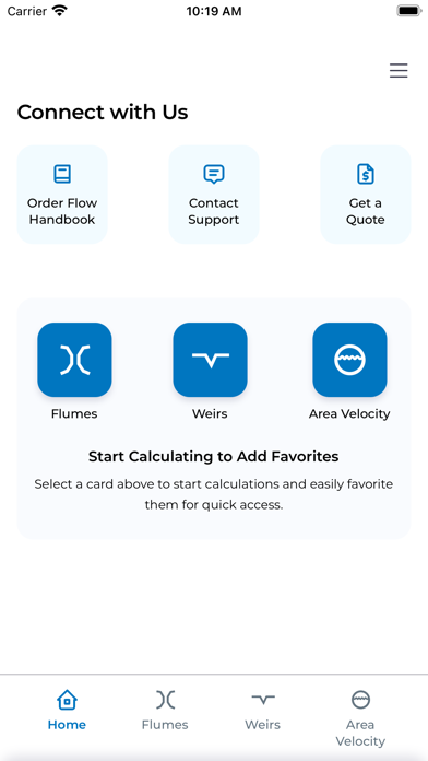 TELEDYNE ISCO FlowCalc Screenshot