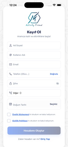Activity Friend screenshot