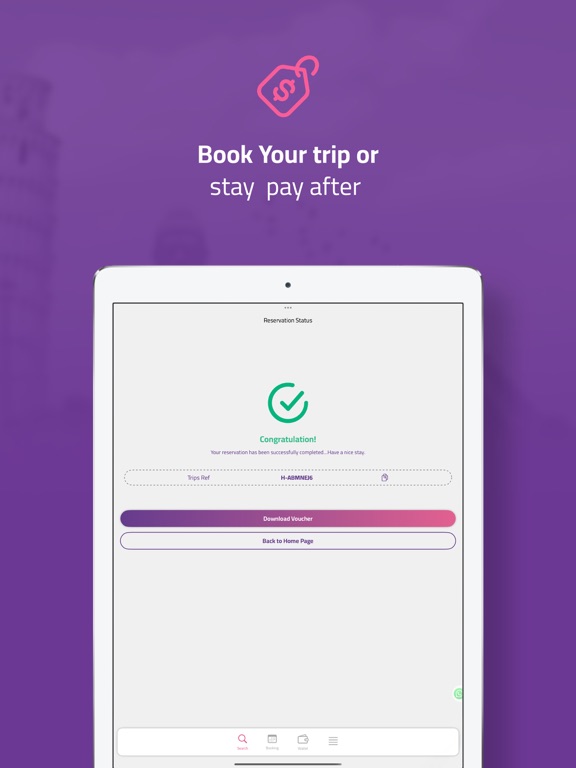 Trips:Booking Hotels & Flights iPad screenshot 6 - Travel app