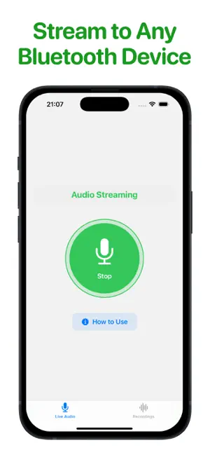 Mic to Speaker - Microphone screenshot 1