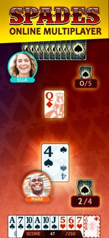 Spades Royale: Online + Single iPhone screenshot