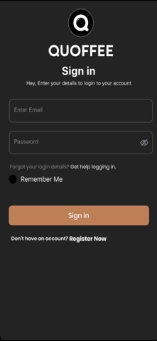 Quoffee User screenshot