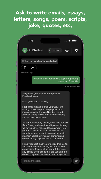 AI Chatbot: Ask Anything Screenshot