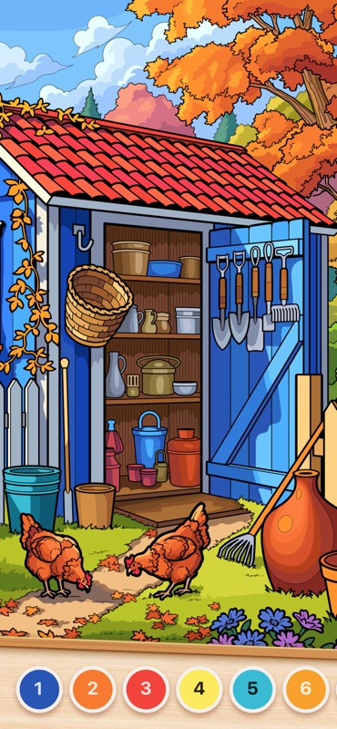 Barn Color: Farm Painting screenshot 5