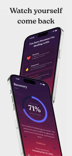 Unlove - Heartbreak Recovery screenshot 2