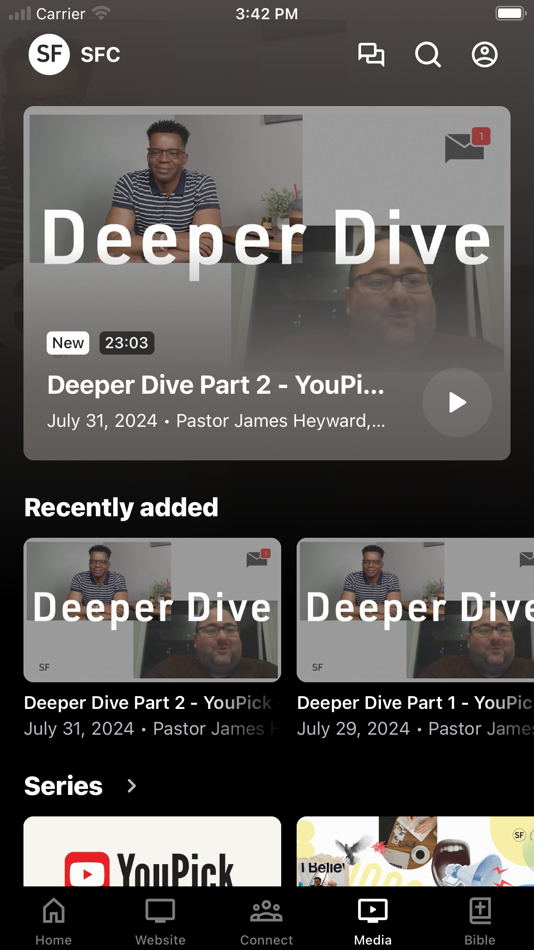 #4. Salem Fields (iOS) 由: Salem Fields Community Church