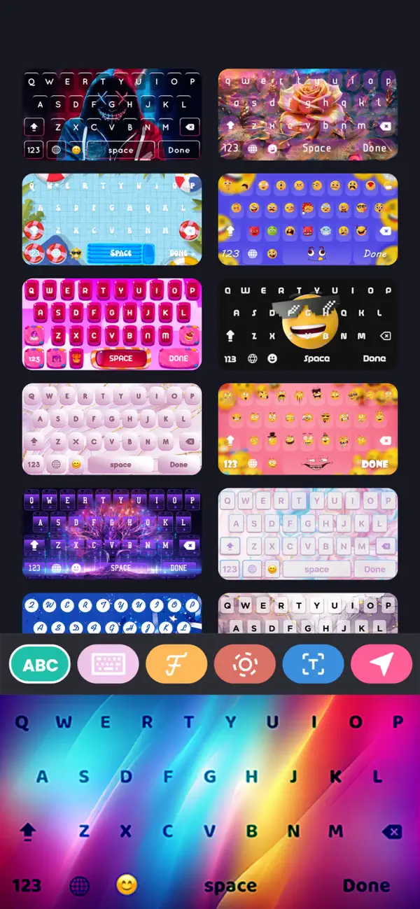 Screenshot #2 pour Custom Keyboard
