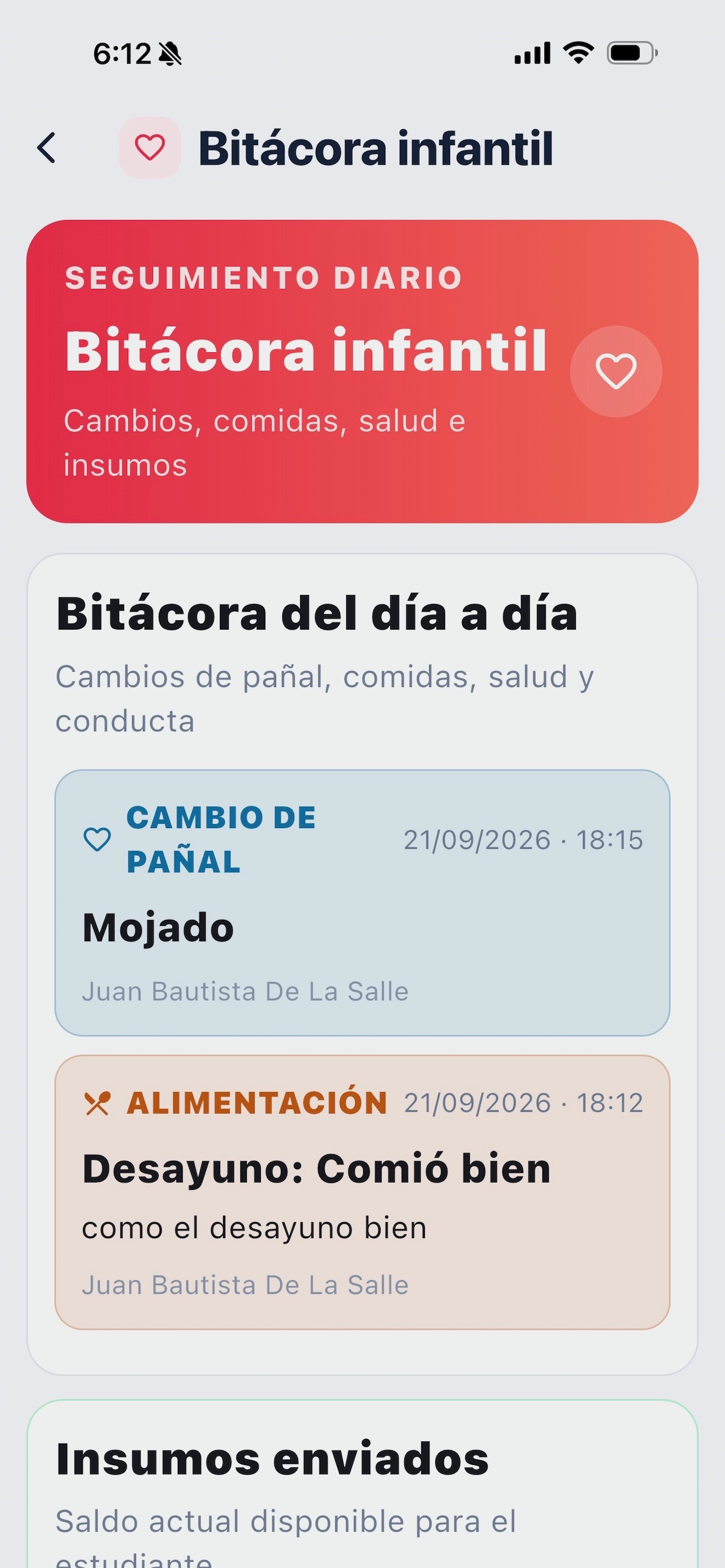 Screenshot 2 of Savia Escolar