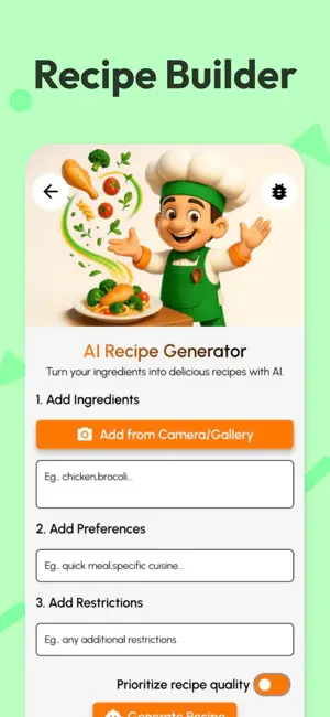 RecipifyAI AI Recipe Generator screenshot 3