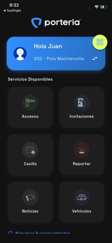 Porteria - Home iPhone screenshot