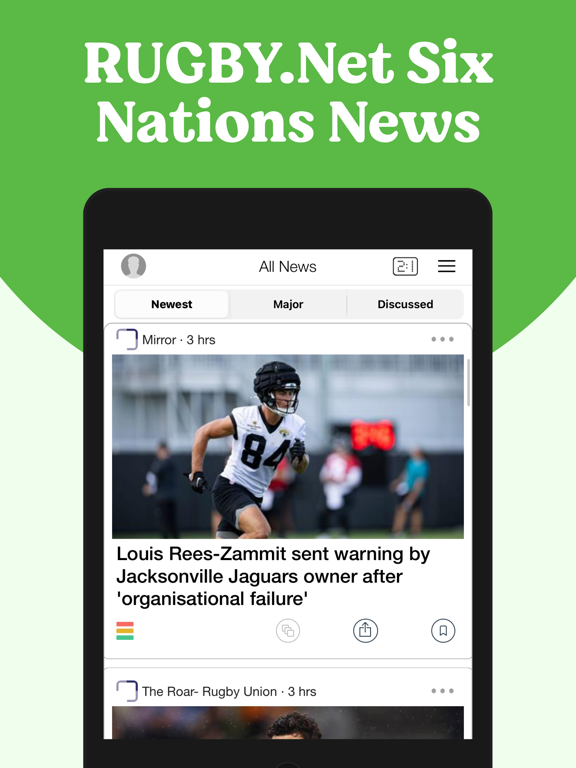 Screenshot #4 pour Rugby news: Latest Updates