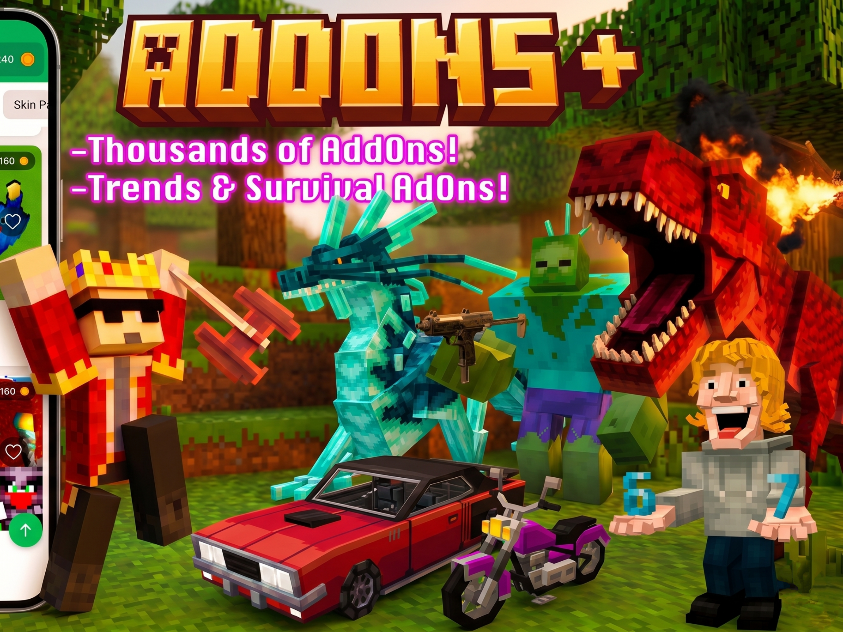 CraftCore Addons for MCPE