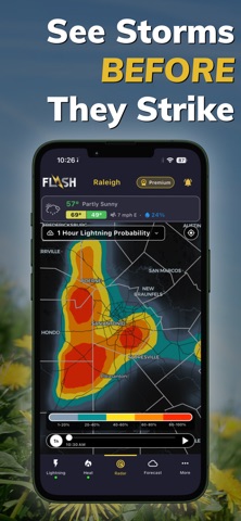 Flash Weather AI: Future Radar screenshot
