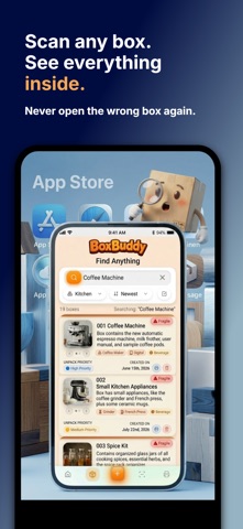 BoxBuddy: Moving Box Organizer iPhone screenshot