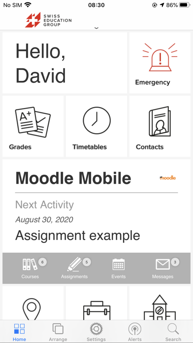 Screenshot #1 pour My Swiss Education Group
