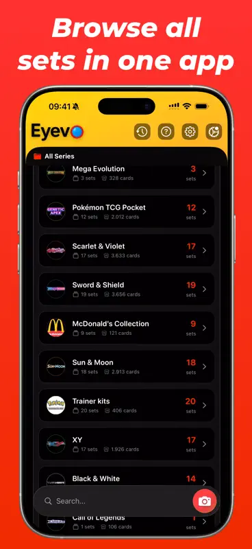 Eyevo: Scanner Cartas Pokemon screenshot 9 of 10