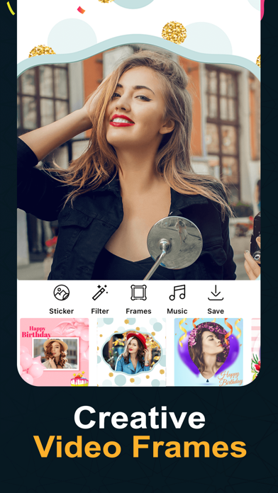 Video Maker Birthday Photos Screenshot
