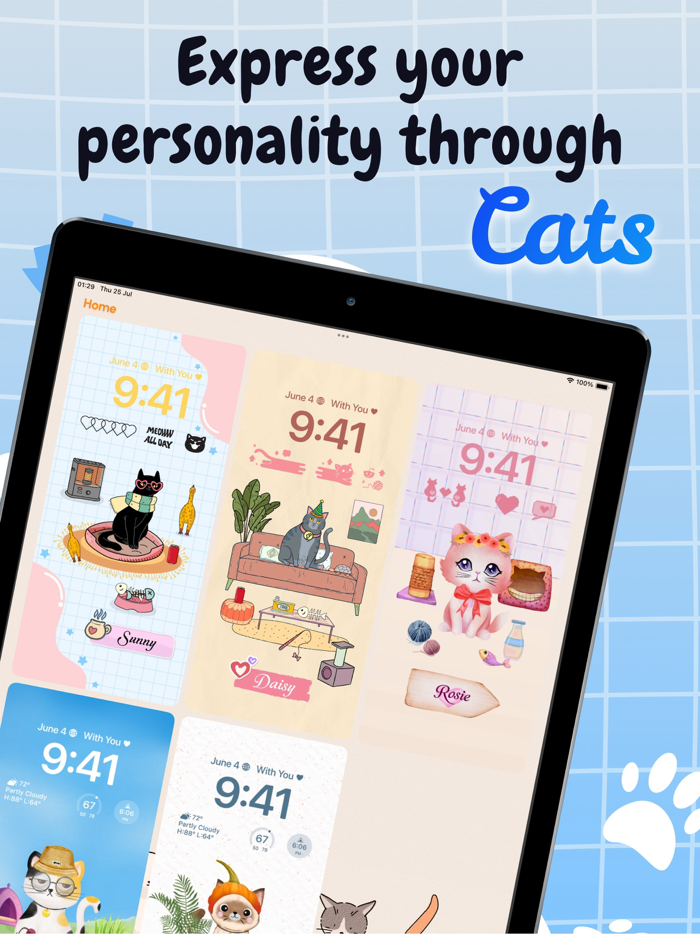 DIY Cat Language Wallpaper