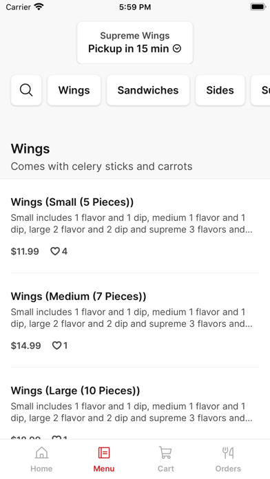 Supreme Wings Screenshot
