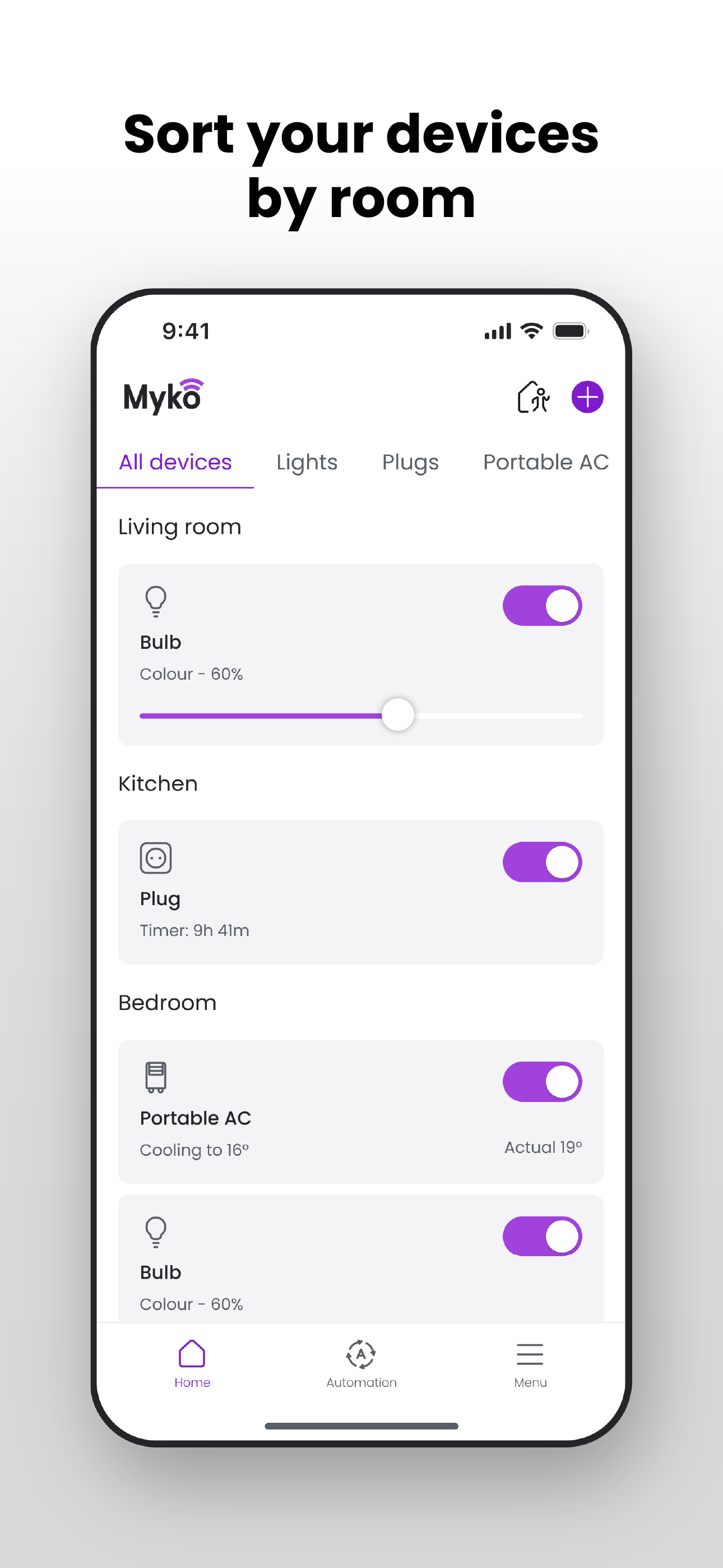 Myko – My Connected Home screenshot 3