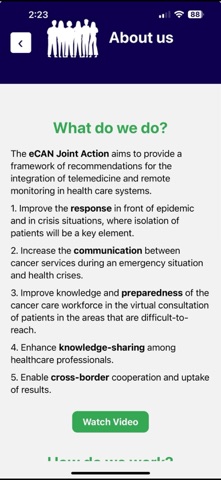 eCAN Results Screenshot 3 of 4