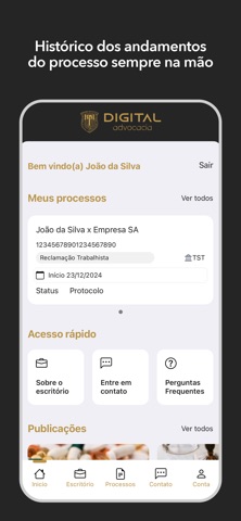 Digital Advocacia screenshot