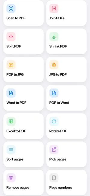 PDF-Scanner & Tools screenshot 2