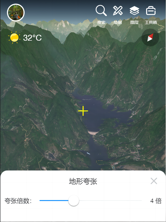 精图地球-高清,卫星,街景,全球,3D,探索 iPad screenshot 1 - Navigation app