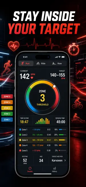 Heart Rate Zones Trainer screenshot 4