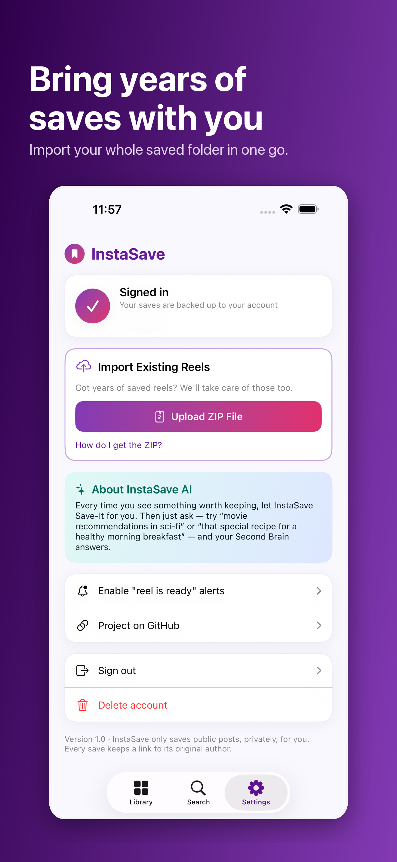 Insta Reel Download & Organize screenshot 4