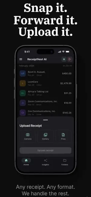 ReceiptNest AI screenshot 2