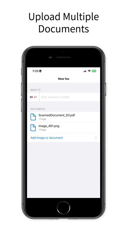 Fax from Phone: Send PDFs,Doc