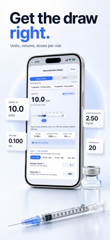 Peptide Protocol: Dose Tracker Screenshot 3 of 10