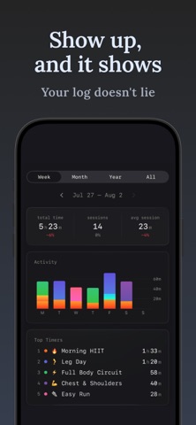 Round: HIIT Workout Timer Screenshot 5 of 5