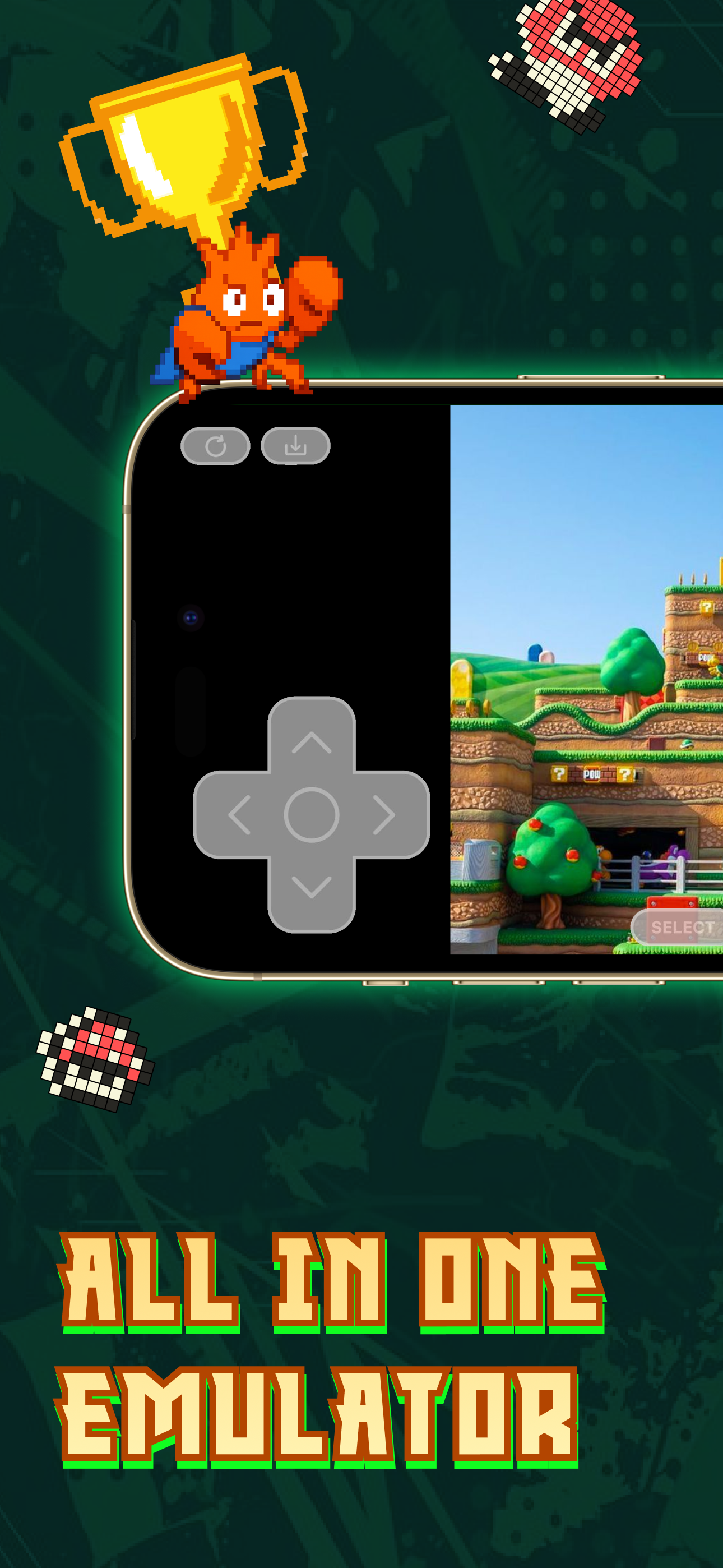 Game Emulator: GB4 Retro Games