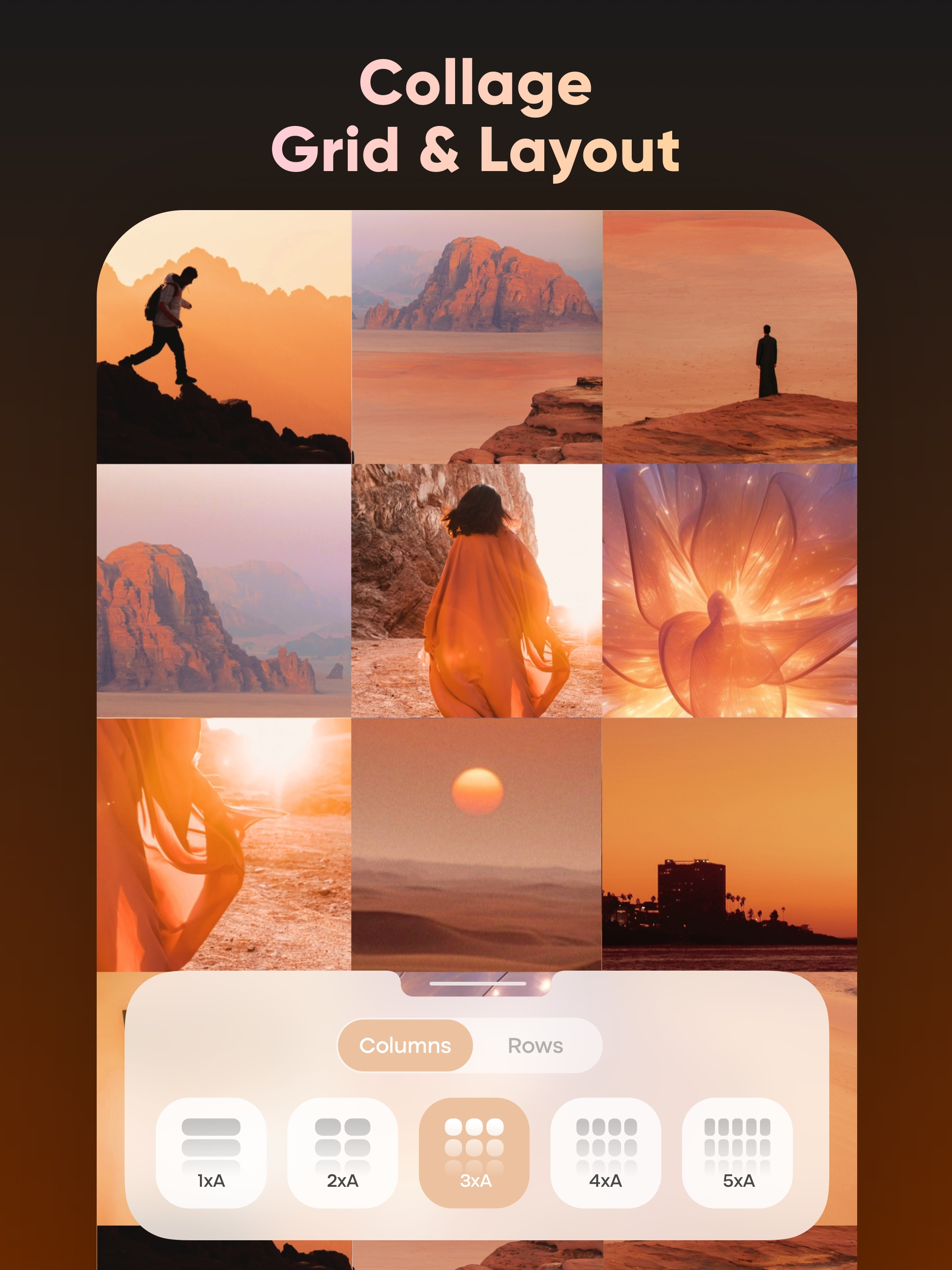 PopGrid: Live Photo Collage