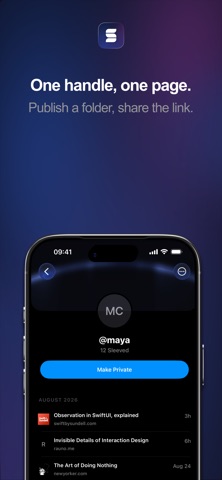 Sleevy: Bookmark Manager Screenshot 4 of 5