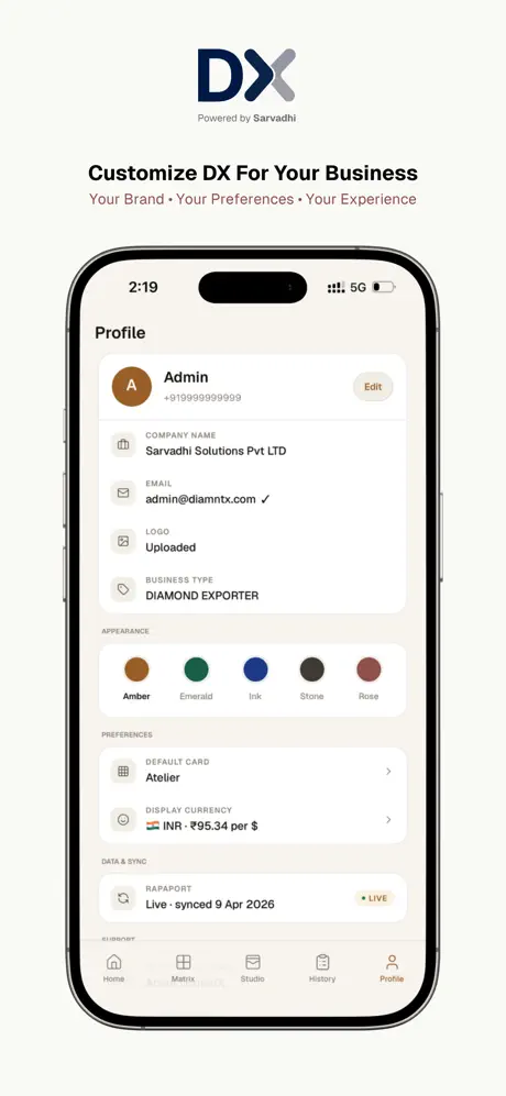 DX - Diamond Price Calculator‑App screenshot 6