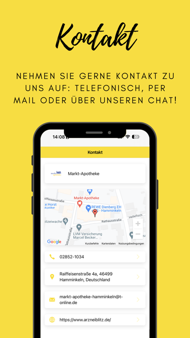 Markt-Apotheke Hamminkeln Screenshot