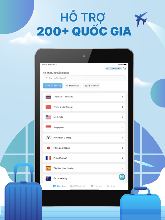 Sim Du Lịch