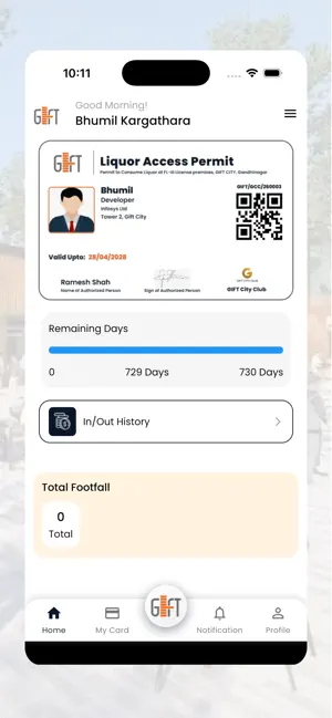 GIFT City Liquor Permit screenshot 2