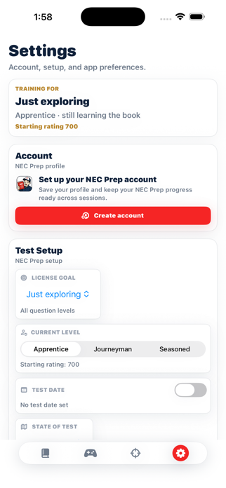 NEC Prep Screenshot 4 of 5