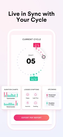 IVY Period & Pregnancy Tracker screenshot
