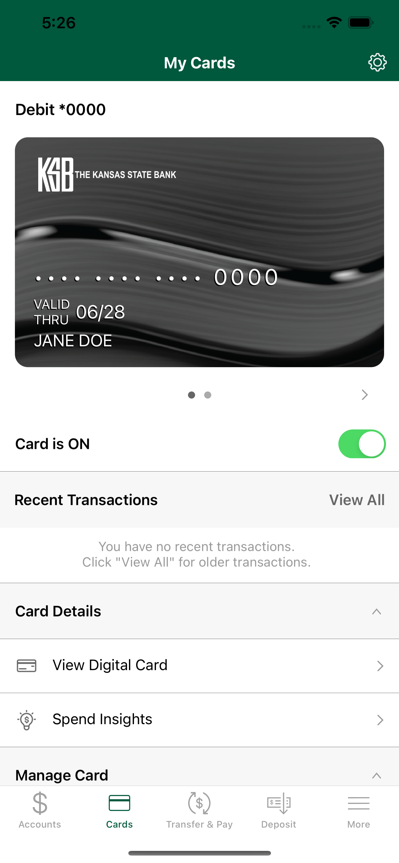 Kansas State Bank – Overbrook screenshot 6