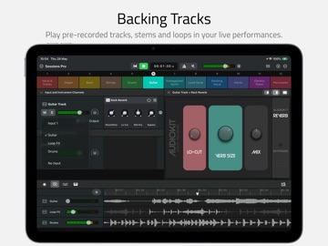 Sessions Pro: Create & Perform iPad screenshot