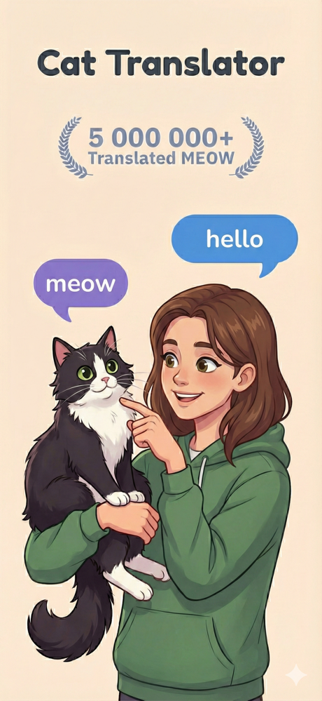MeowTalk - Cat Translator screenshot 1